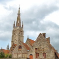 Canal view of Onze-Lieve-Vrouwekerk
